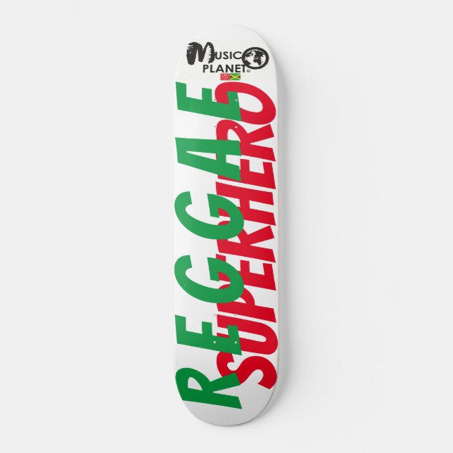 SUPERHERO REGGAE / TST Skateboard (Recto)