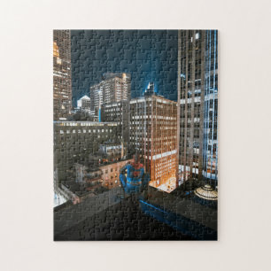 Superhero Scenic Puzzles City Art Hard Jigsaw Puzz