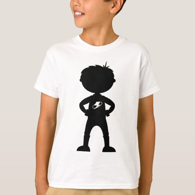 Superhero Silhouette Tee (Front)