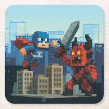 Superhero Skyblade Showdown Tote Bag