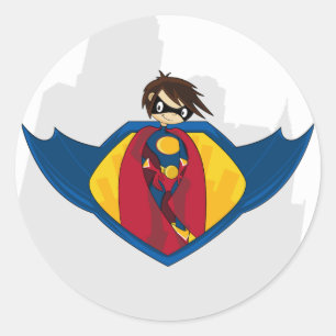 Superhero Sticker Sheet