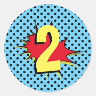 Superhero Stickers