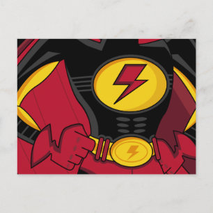 Superhero Suit Postcard