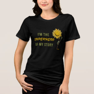 Superhero T-Shirt by Poet Adiela Akoo Tri-Blend Shirt