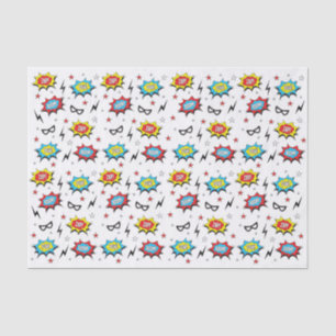 Superhero tissue paper