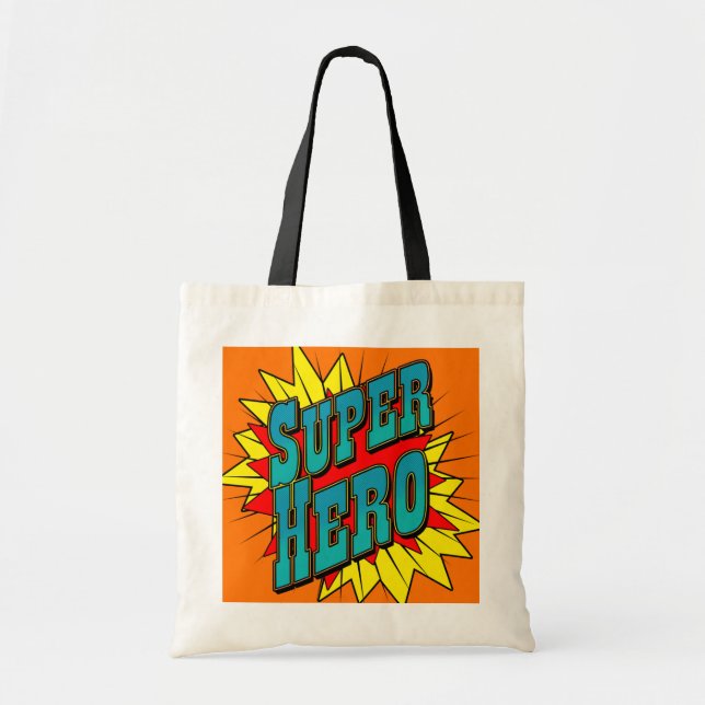 SuperHero Tote Bag (Front)