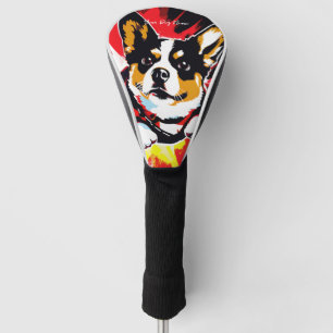 Superhero Welsh Corgi Dog 01 - Ignacio judge Golf Head Cover