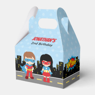 Superheroes Favour Box (Kids Birthday Party Favour