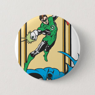 Superheroes In Action 2 Inch Round Button