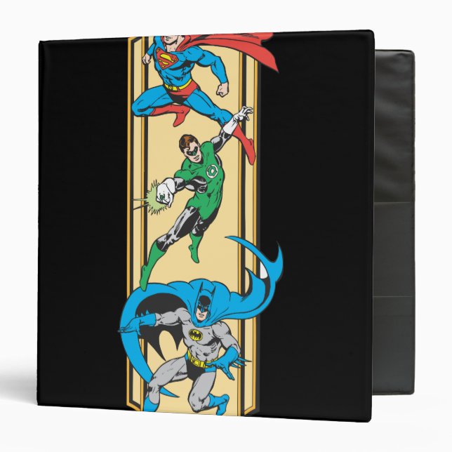 Superheroes In Action Binder (Front/Inside)