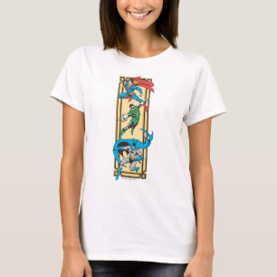 Superheroes In Action T-Shirt