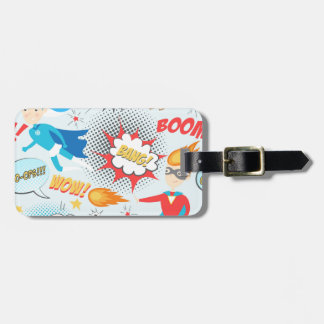 Superheroes Luggage Tag