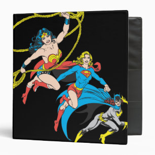 Superheroines Leap Binder
