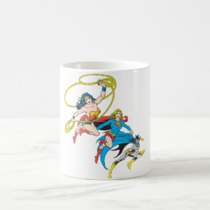 Superheroines Leap Coffee Mug