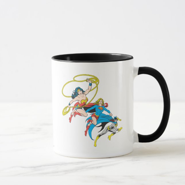 Superheroines Leap Mug (Right)