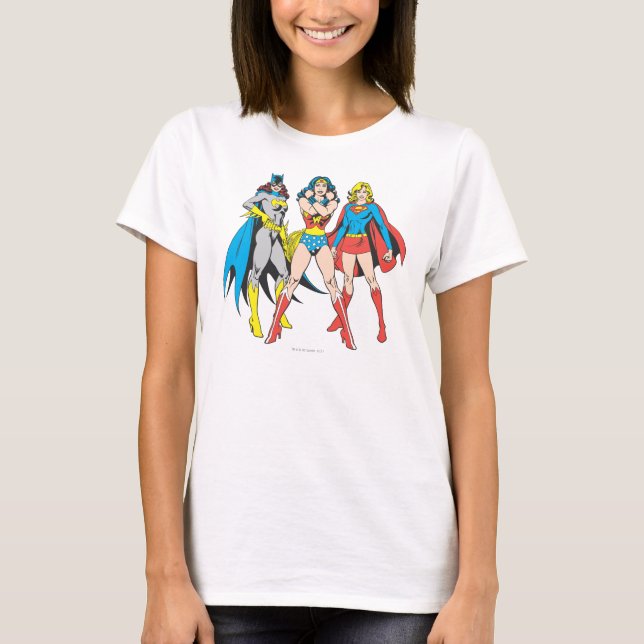 Superheroines Pose T-Shirt (Front)