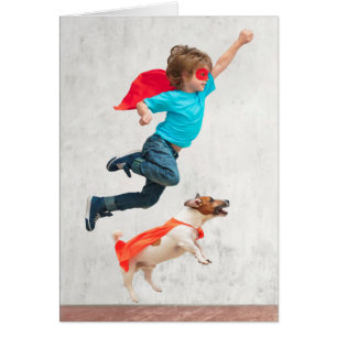 Superhéros de chiens et de chiens