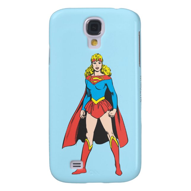 Superigirl Stands Case-Mate Samsung Galaxy Case (Back)