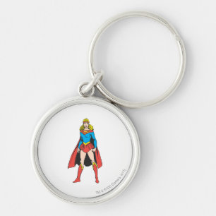Superigirl Stands Keychain