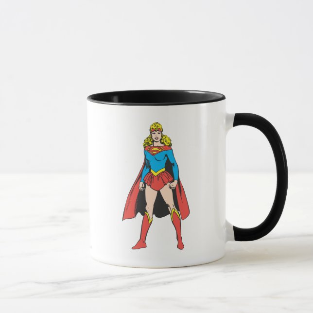 Superigirl Stands Mug (Right)