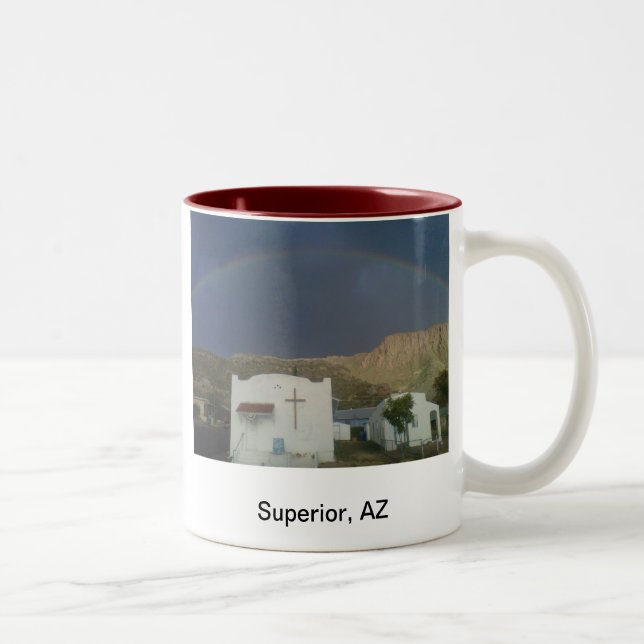 Superior, AZ Two-Tone Coffee Mug (Right)