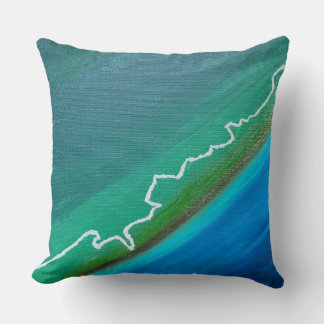 Superior Hiking Trail Throw Pillow