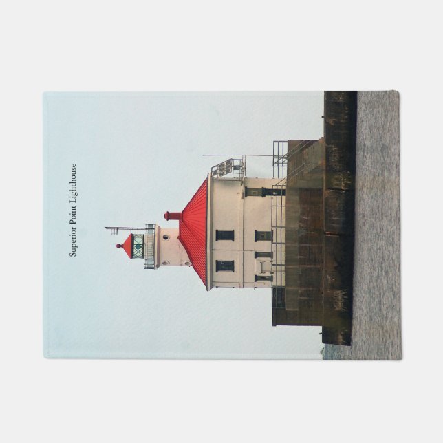 Superior Point Lighthouse door mat (Front)