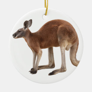 Superior product of kangaroo ceramic ornament
