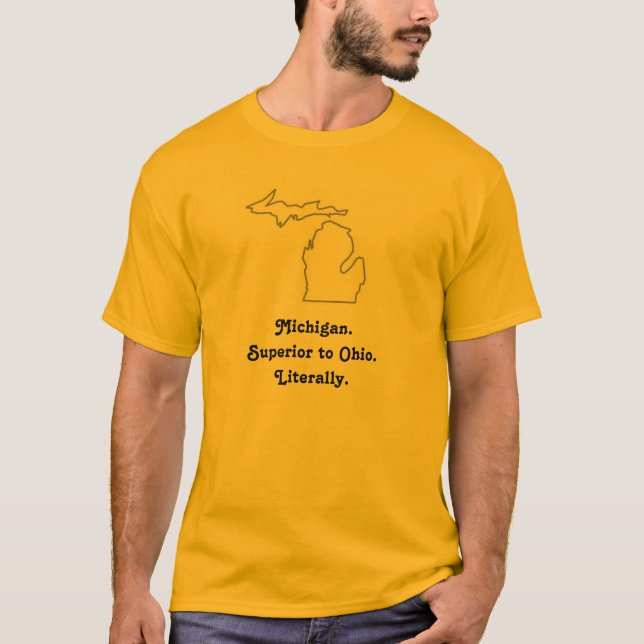 Superior to Ohio. 2 T-Shirt (Front)