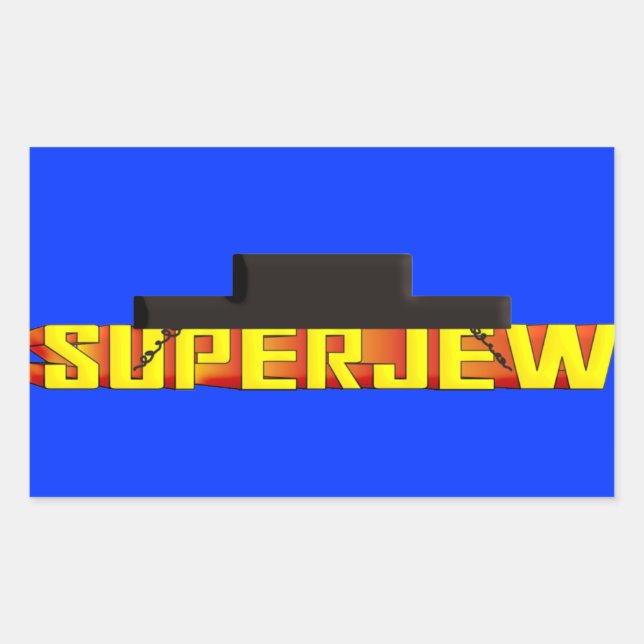 SuperJew Sticker (Front)