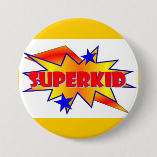 Superkid 3 Inch Round Button