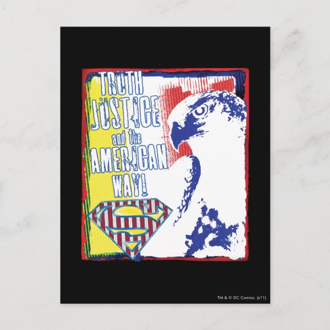 Superman 11 postcard (Front)