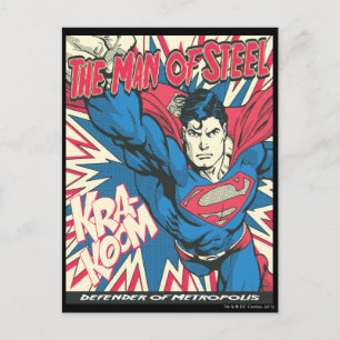 Superman 12 postcard