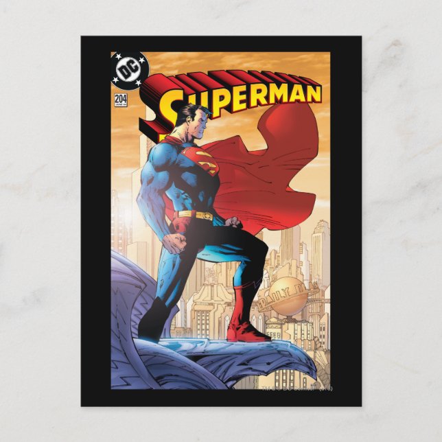 Superman #204 June 04 Postcard (Front)