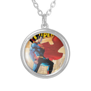 Superman #204 June 04 Silver Plated Necklace