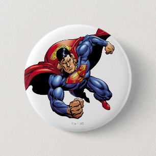 Superman 31 2 inch round button