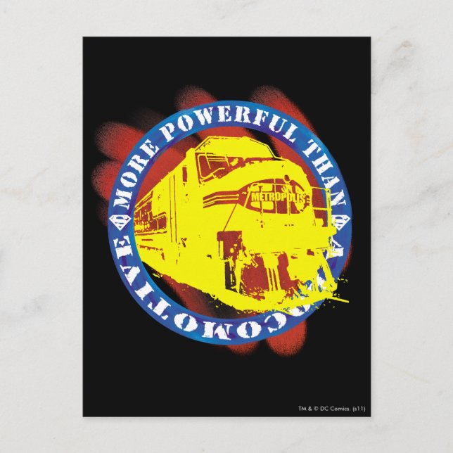 Superman 40 postcard (Front)