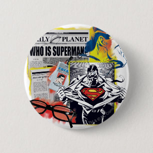 Superman 41 2 inch round button