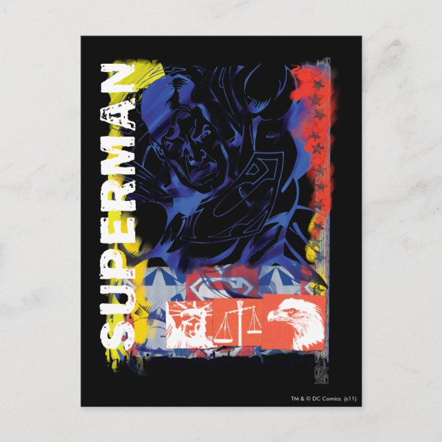 Superman 43 postcard (Front)