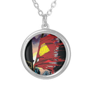 Superman #75 1993 silver plated necklace