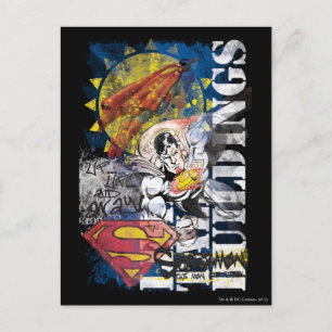 Superman 77 postcard