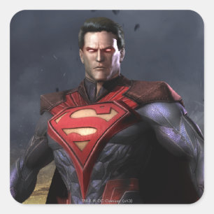 Superman Alternate Square Sticker