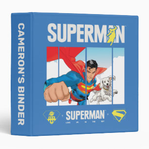 Superman and Krypto Take Flight Binder