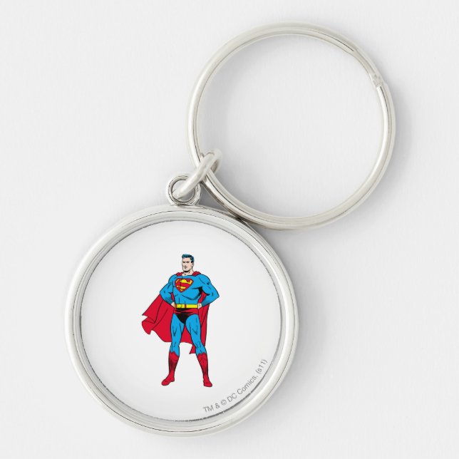 Superman Arms Folded Keychain (Front)