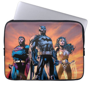 Superman, Batman, & Wonder Woman Trinity Laptop Sleeve