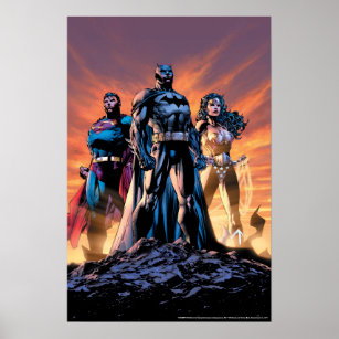 Superman, Batman, & Wonder Woman Trinity Poster