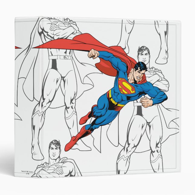 Superman Binder (Front/Spine)