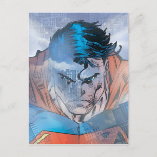 Superman - Blue Postcard