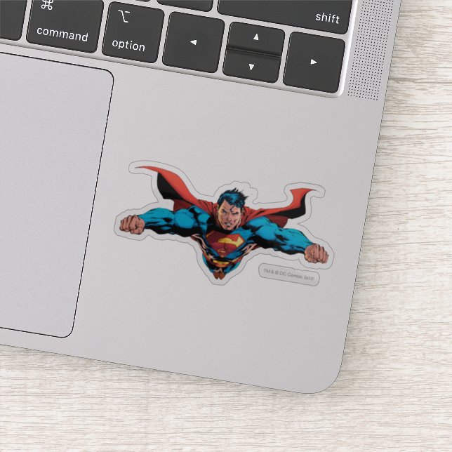 Superman cape flies (Detail)