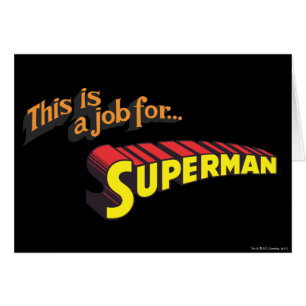 Superman   C'est un travail pour... Logo